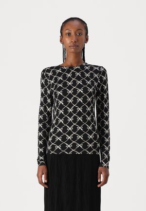 Vero Moda VMALBERTE CILIA BOX - Topper langermet - black
