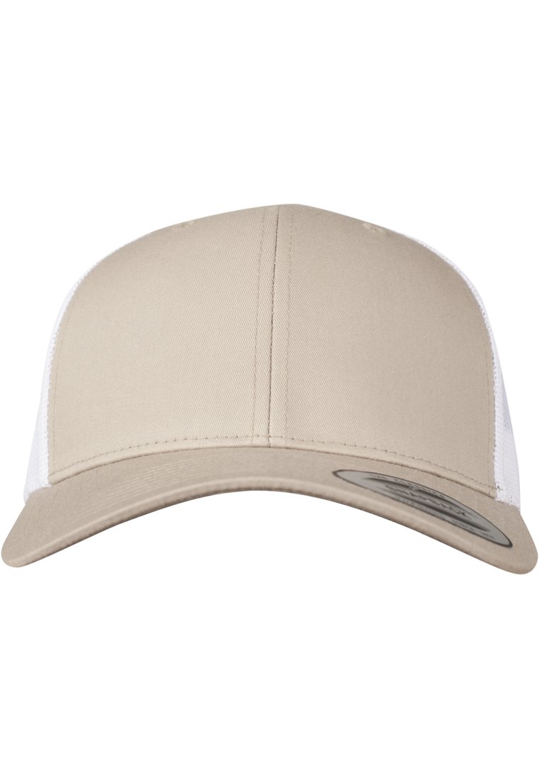 Flexfit RETRO TRUCKER 2-TONE - Kapa - khaki/white