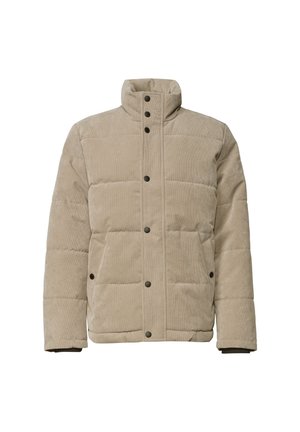 Street One MEN, PUFFER JACKE AUS CORD MIT ZIPPER - Chaqueta de invierno - dark sand