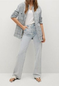 Mango Giacca leggera - light blue