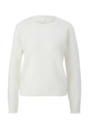 MIT ROLLSAUM - Pullover - creme