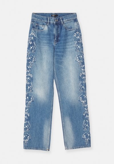 Maje PROMESSA - Bootcut jeans - blue