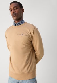 GANT Mikina - caramel beige