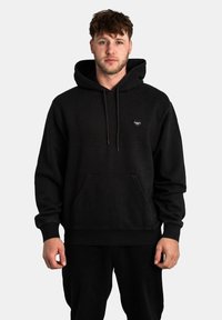 INGO - Kapuzenpullover - black garment dyed