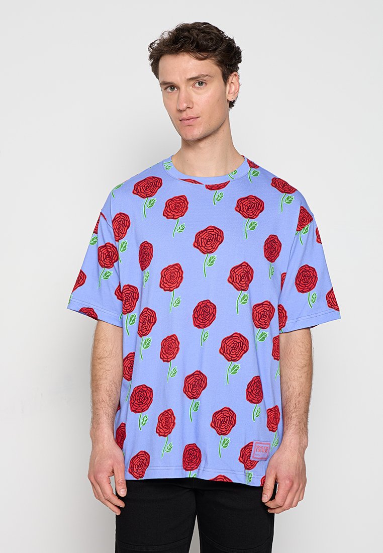 Versace Jeans Couture T-shirt print blauwgrijs