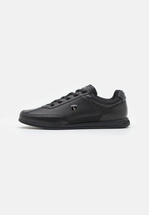 Polo Ralph Lauren IRVINE LEATHER TRAINER - Αθλητικά παπούτσια - black