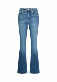 Blugi bootcut - blue
