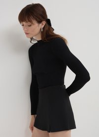 Calliope À COL ROULÉ  - Strickpullover - noir