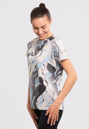 Rukka MUUKO PRNT - T-shirt de sport - naturweiss