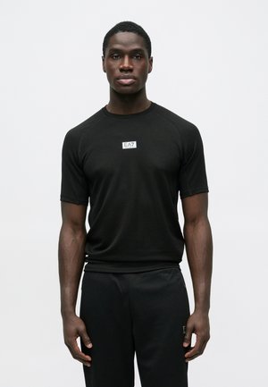 VIGOR TEE GRAPHIC - Camiseta básica - black