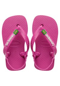 Havaianas HAVAIANAS FLIP FLOP BABY BRASIL LOGO II - Chanclas de dedo - pink