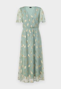 JDY MILA WRAP   - Φόρεμα ημέρας - chinois green/gold