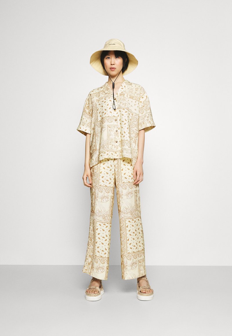Damen Bekleidung | Holzweiler EDGAR PRINT Hemdbluse light yellow mix/gelb - TO09776 Damen Bekleidung | Holzweiler EDGAR PRINT Hemdbluse light yellow mix/gelb - TO09776