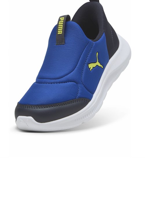PUMA FUN RACER 2 SLIPTECH™ SNEAKERS UNISEX - Slip-ons - vivid blue-lemon sherbert — photo 5