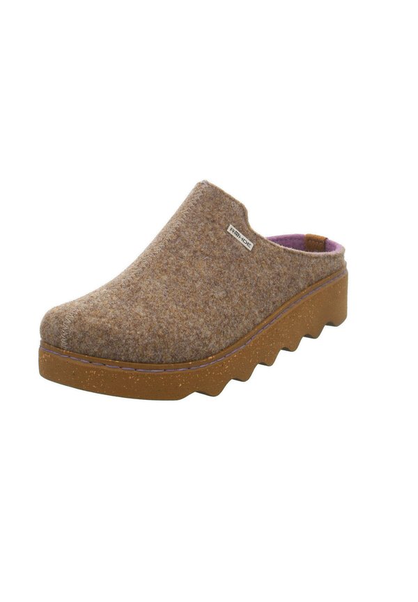 Clogs - beige