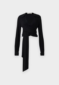 PERFECT WRAP  - Top dugih rukava - black