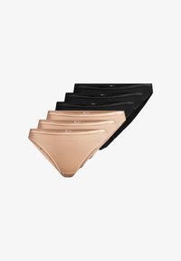 Sélectionné, schwarz/beige