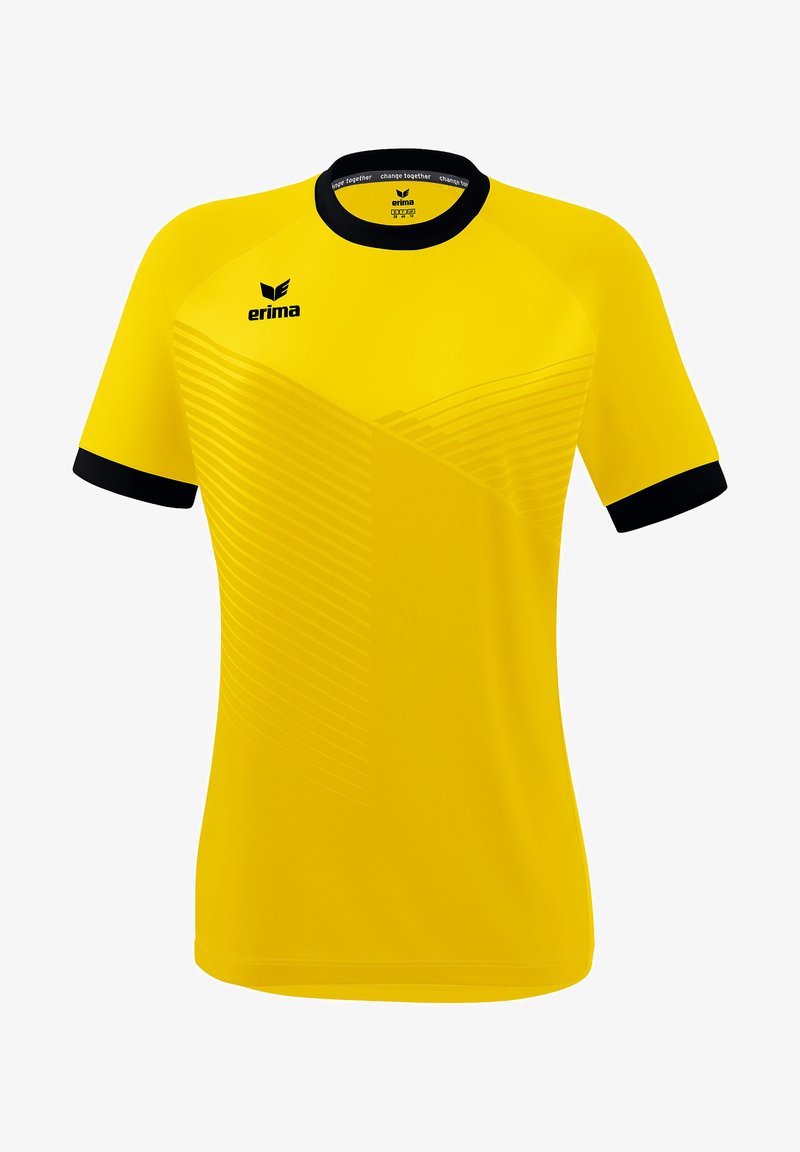 Erima Camiseta estampada - gelb schwarz