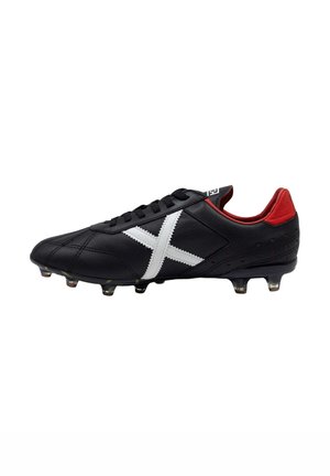 MUNICH, MUNICH ESTADIO FG-13 01 ZAPATILLAS FÚTBOL SALA NEGRAS Y ROJAS - Botines de fútbol para terreno firme - black