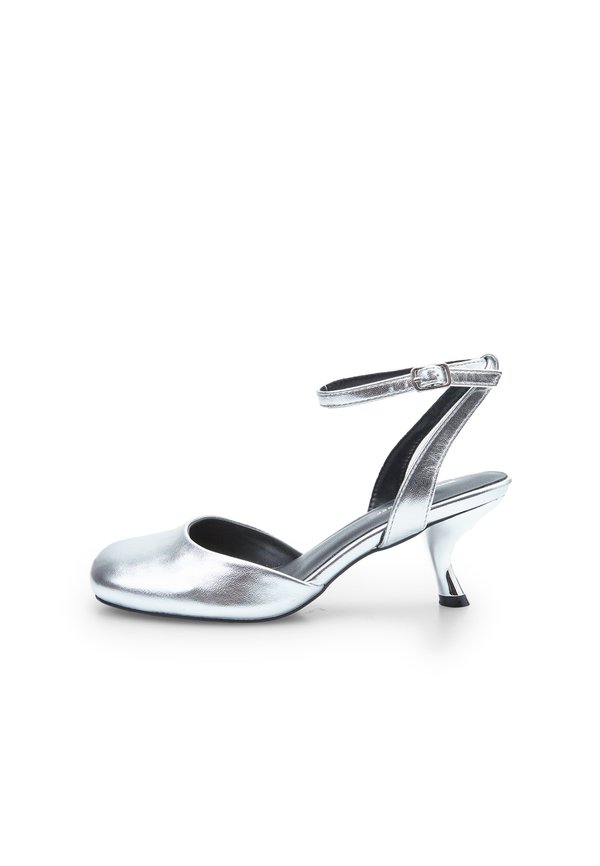 BATA RED LABEL - Riemensandalette - argento