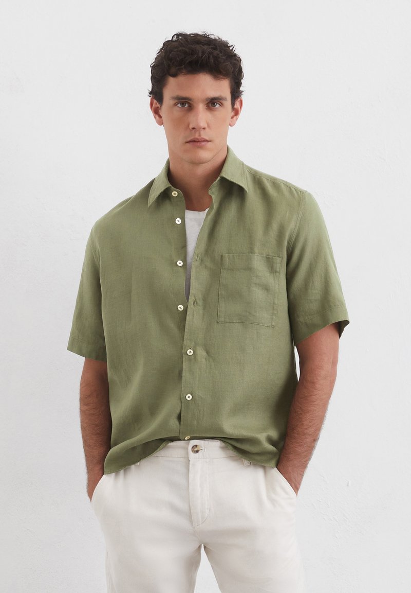 Marc O'Polo - Shirt - oak ash, Enlarge
