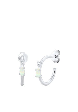 HOOPS MINIMAL - Ohrringe - silver-coloured