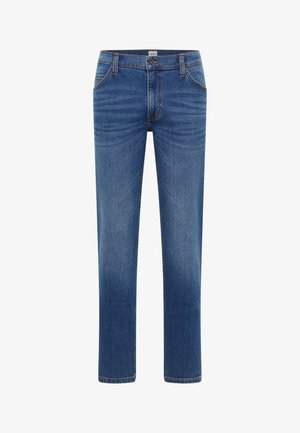 Mustang, Jeans Straight Leg - blau