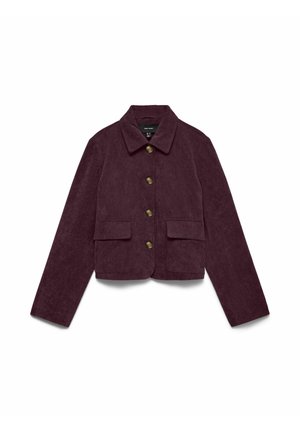 Vero Moda, JACKET VMBABYRAINIEKELLY JACKET - Veste légère - winetasting