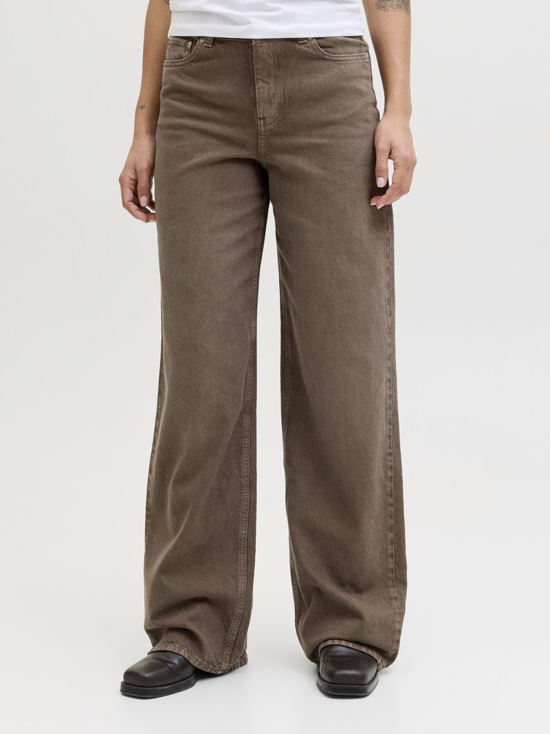 JJXX JXTOKYO WIDE - Wide leg - chocolate brown