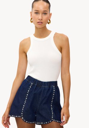 Jeansshort - denim blue dark