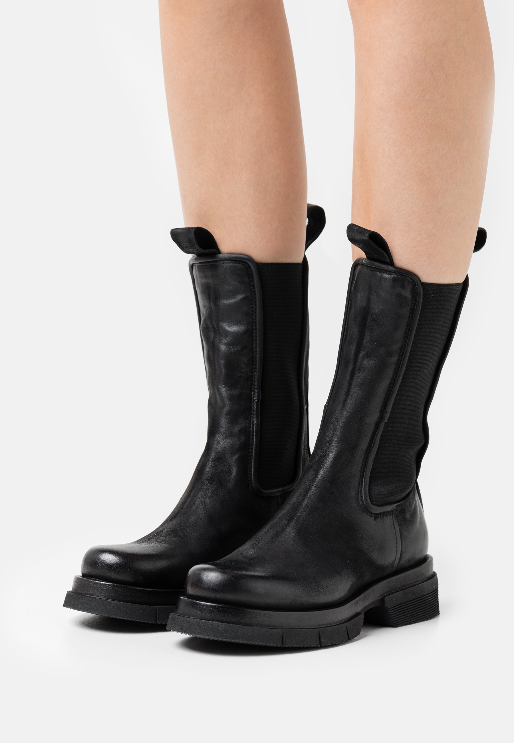 A.S.98 Stivali con plateau - nero - Zalando.it