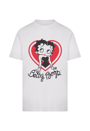 BETTY BOOP HEART - T-Shirt print - weiß