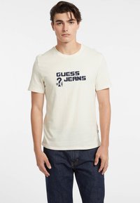 Guess Jeans - T-shirt z nadrukiem