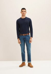 TOM TAILOR MARVIN - Ravne kavbojke - used mid stone blue denim