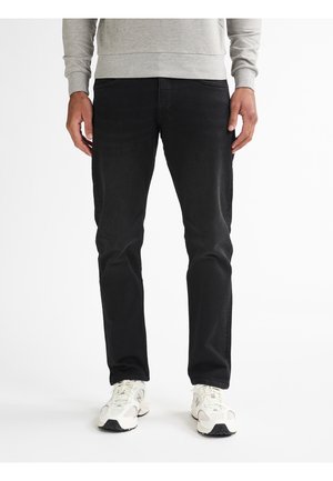 RUSSEL - Jean droit - black stone