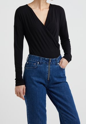 Langarmshirt - black