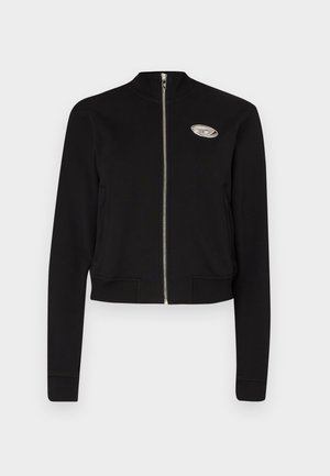 Diesel FLACIN - Felpa con zip - black