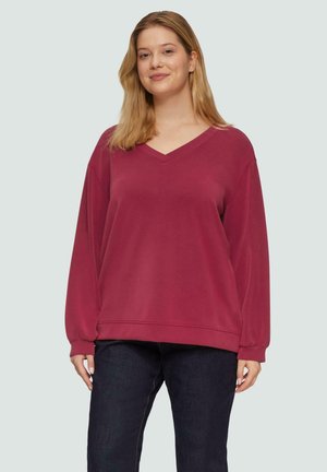 Sweater - rubinrot