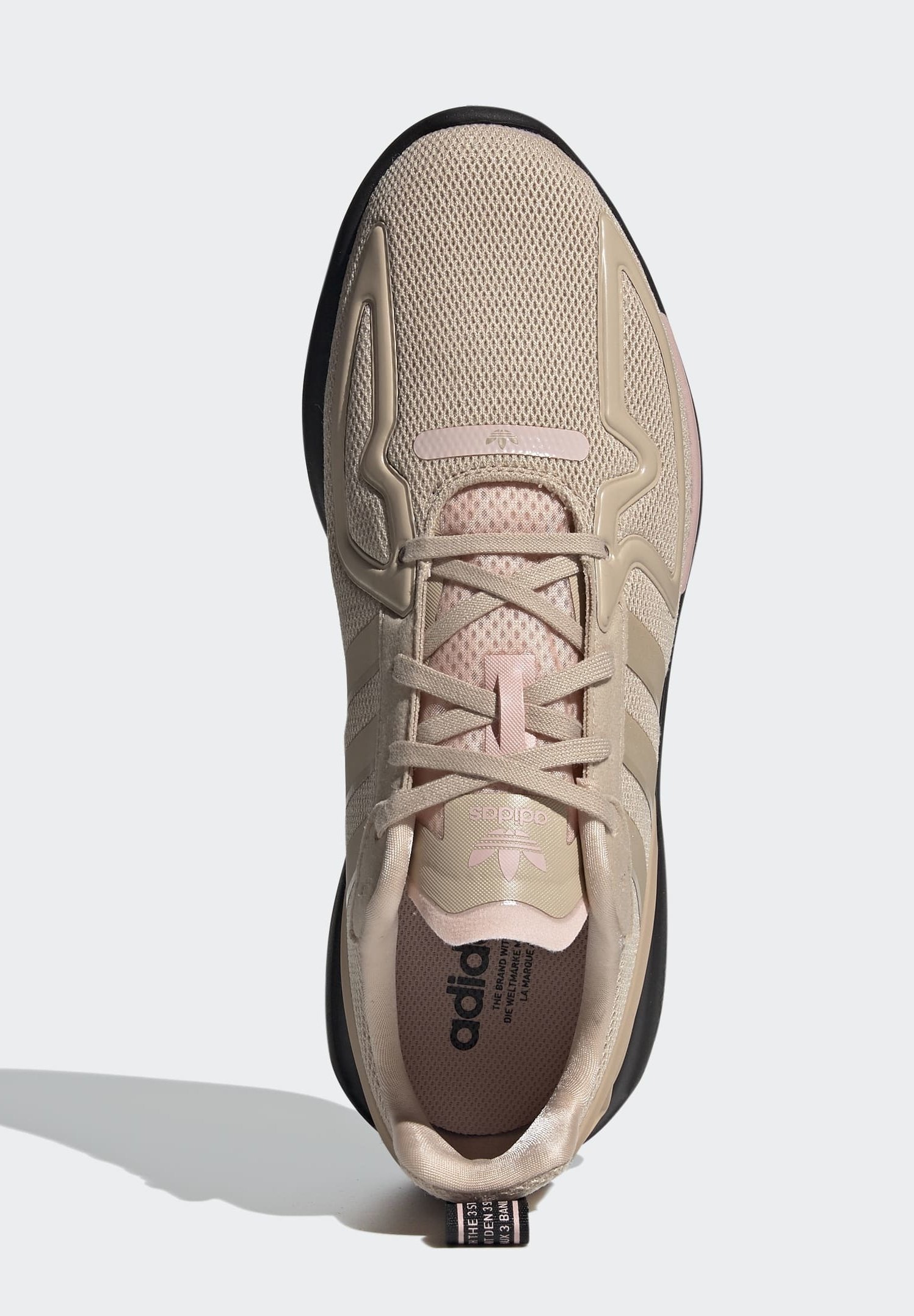 adidas Originals ZX 2K FLUX SHOES - Baskets basses - beige ... adidas Originals ZX 2K FLUX SHOES - Baskets basses - beige ...