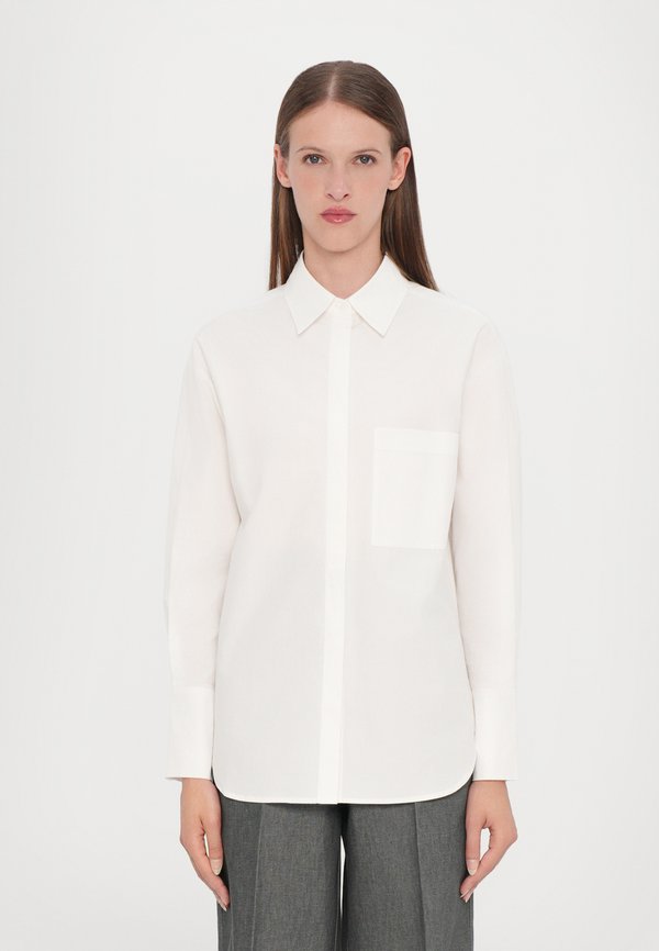 INES - Button-down blouse - weiss