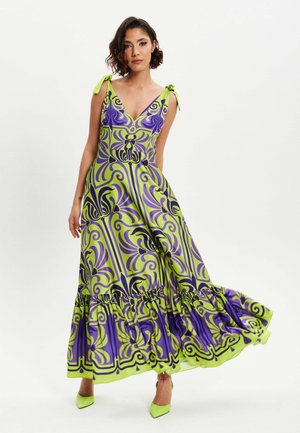 DEEP V-NECK - Maxi dress - multi coloured
