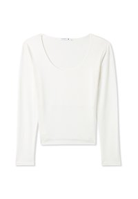 Terranova Maglietta a manica lunga - bianco lana