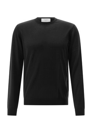 Strickpullover - schwarz