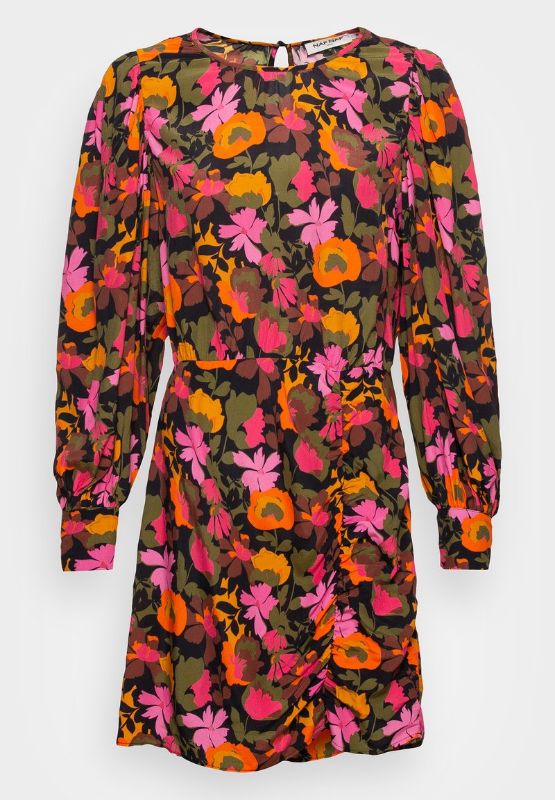 Naf Naf Jurk meerkleurig Naf Naf Jurk meerkleurig