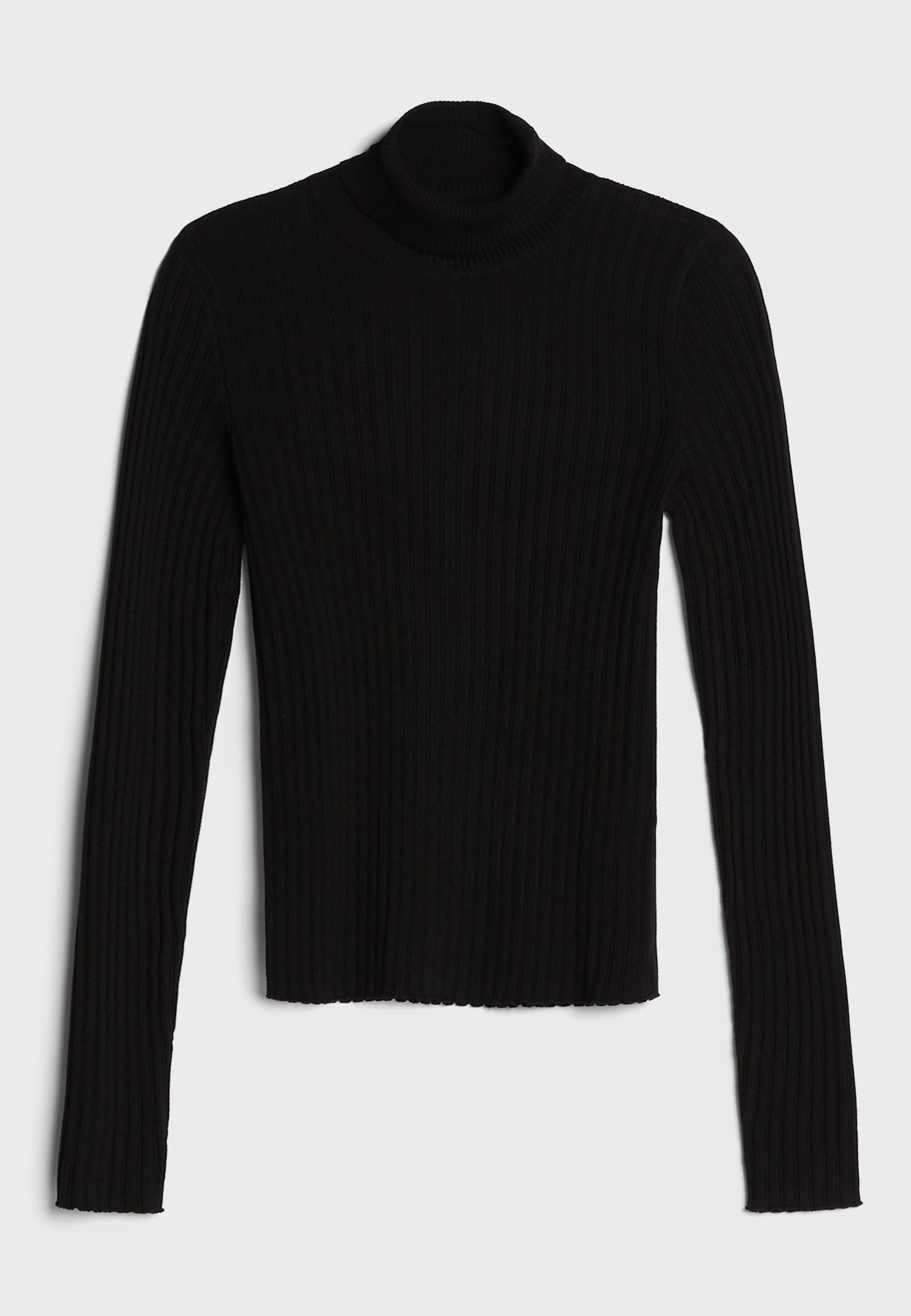 Black beige knitwear