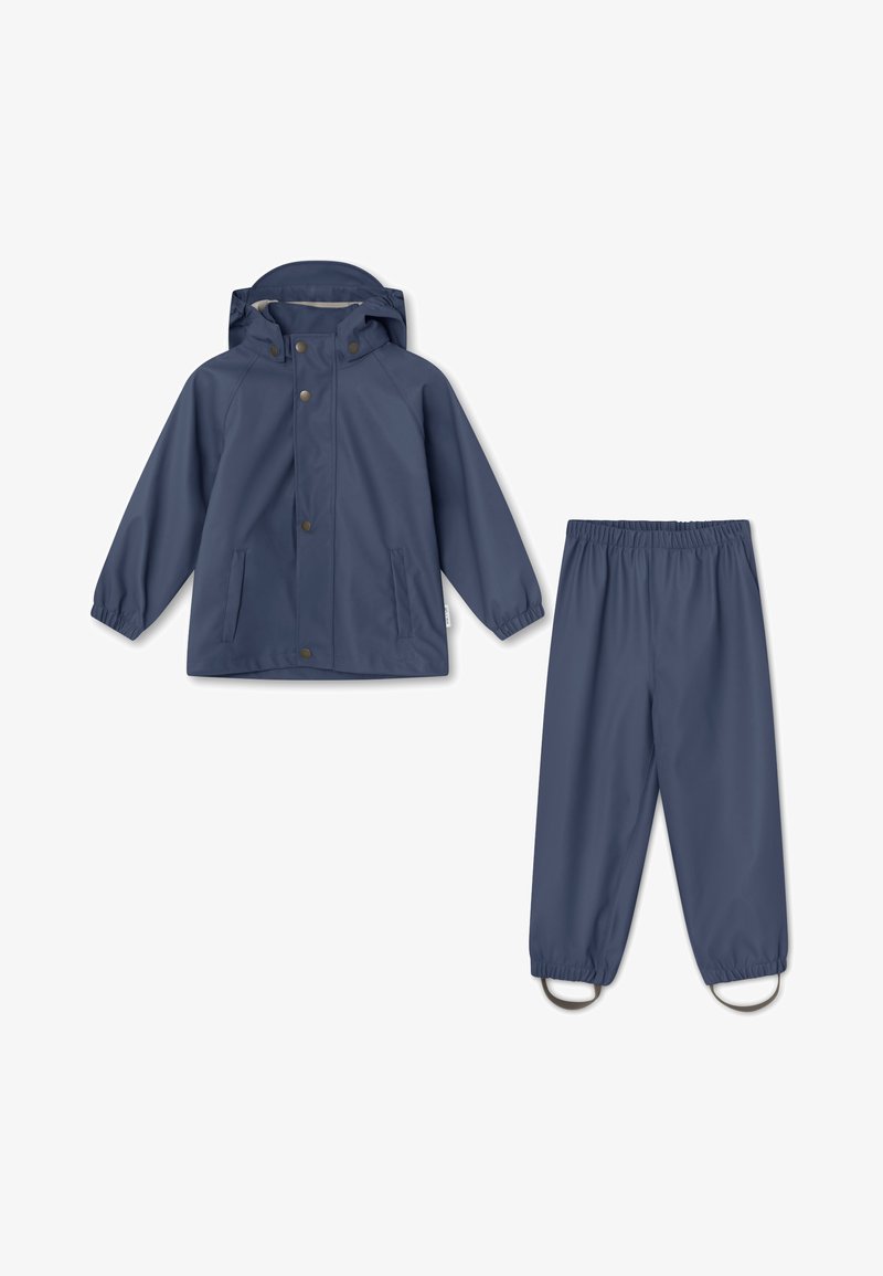 Couleur bleu océan Veste de pluie imperméable avec capuche pour femme Couleur bleu océan Veste de pluie imperméable avec capuche pour femme