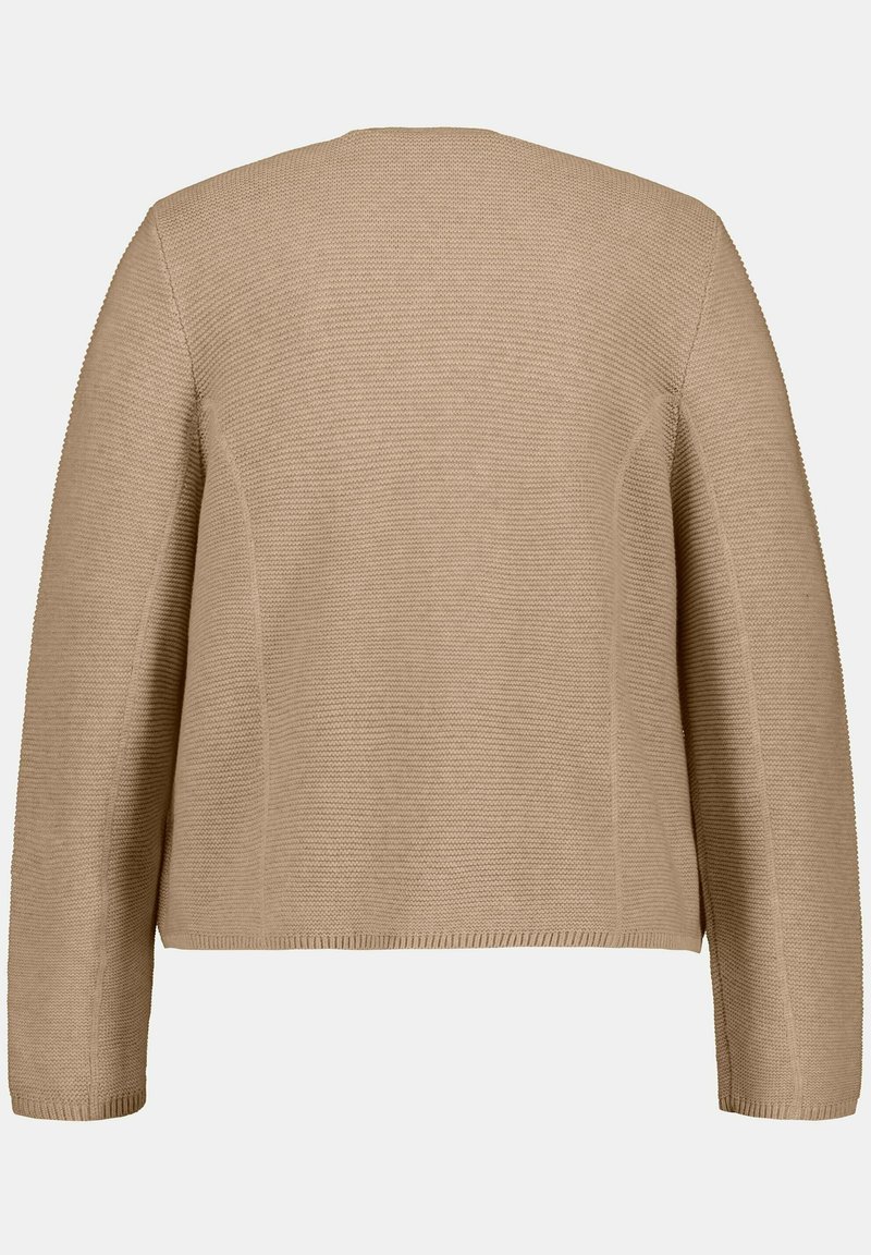 Damen Strickjacken | Ulla Popken Strickjacke beige - RK50151 Damen Strickjacken | Ulla Popken Strickjacke beige - RK50151