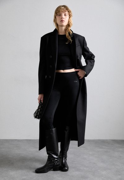 032c PORTRAIT COAT - Κλασικό παλτό - black