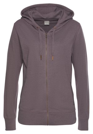 Sweater met rits - mauve