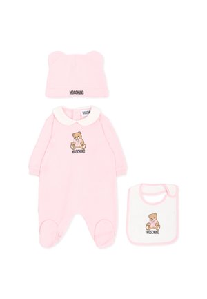 MOSCHINO, MNY08B UNISEX SET - Gorro - sugar rose